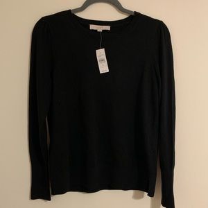 Loft black sweater